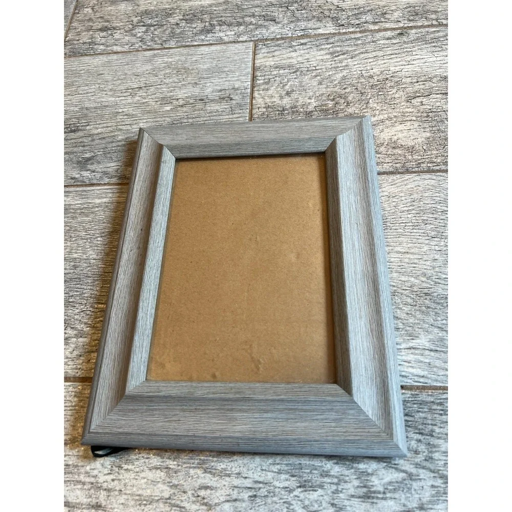 2 Sheffield Home Picture Frames Photo Holder Wood Weathered Farmhouse Cottage